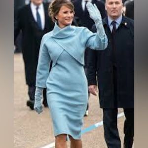 Blue dress worn once for Halloween party